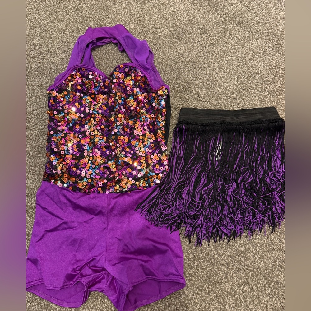 Weissman Purple Dance Costume